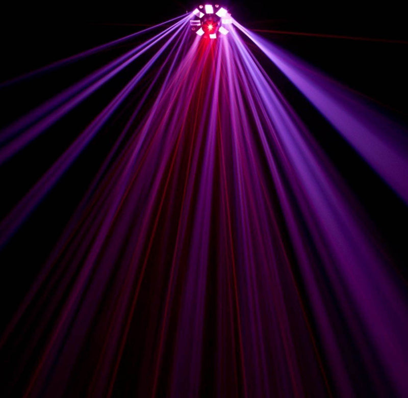 American DJ Stinger DMX Laser, Strobe Moonflower LED Light Party Effect Open Box