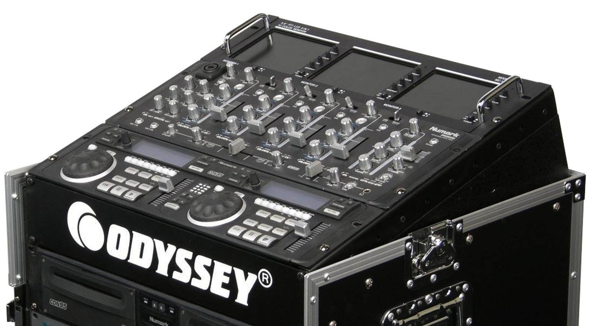 Odyssey Flight Ready ATA Top Slanted 6U-10U 6-10 Space Mixer Combo (For Parts)