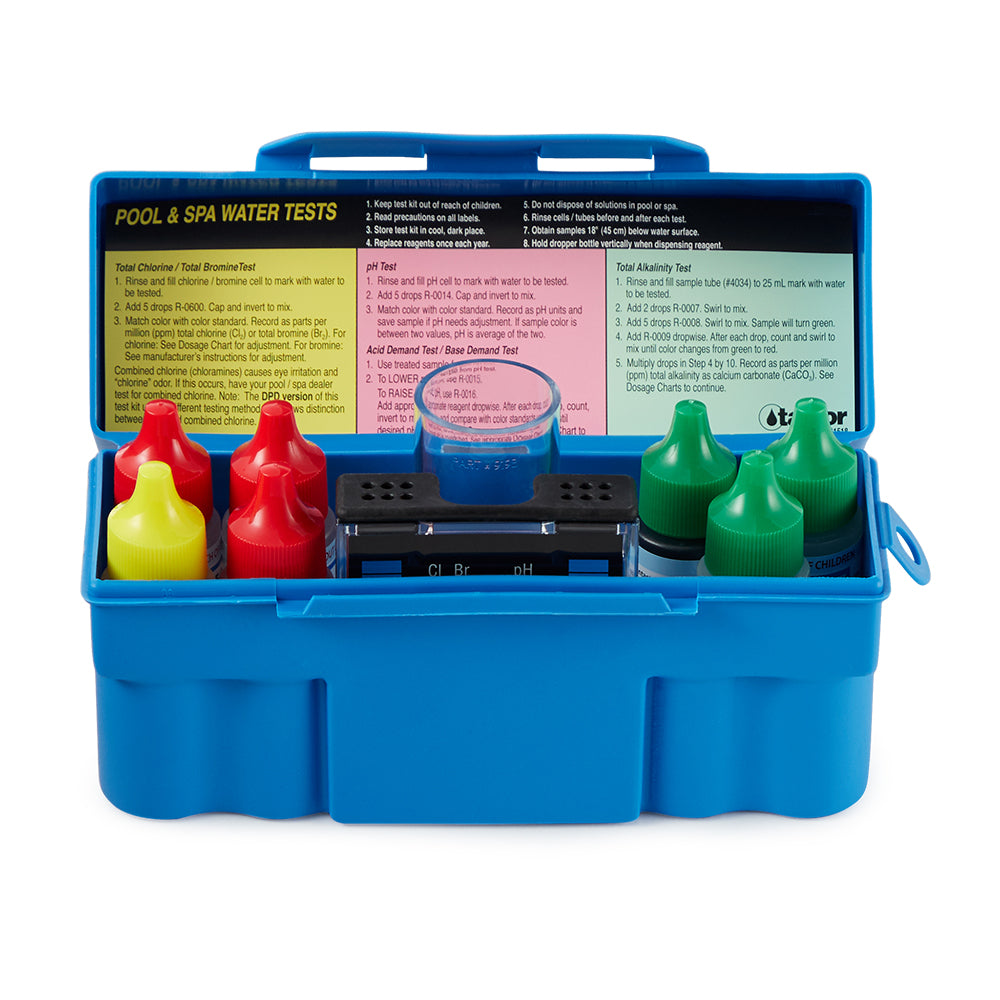 Taylor K-1003 Pool Test Kit and 9265 Magnetic Stirrer Speedstir Start-Up Pack