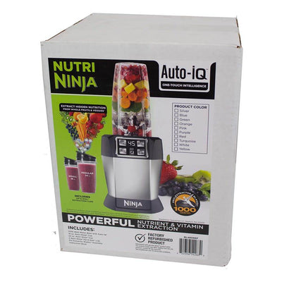 Nutri Ninja Auto-iQ 1000W Digital Blender w/Pulse & 2 Cups (Open Box)
