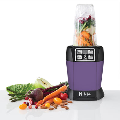 Ninja Auto-iQ Nutri Ninja1000W Blender Purple (Certified Refurbished) (Open Box)