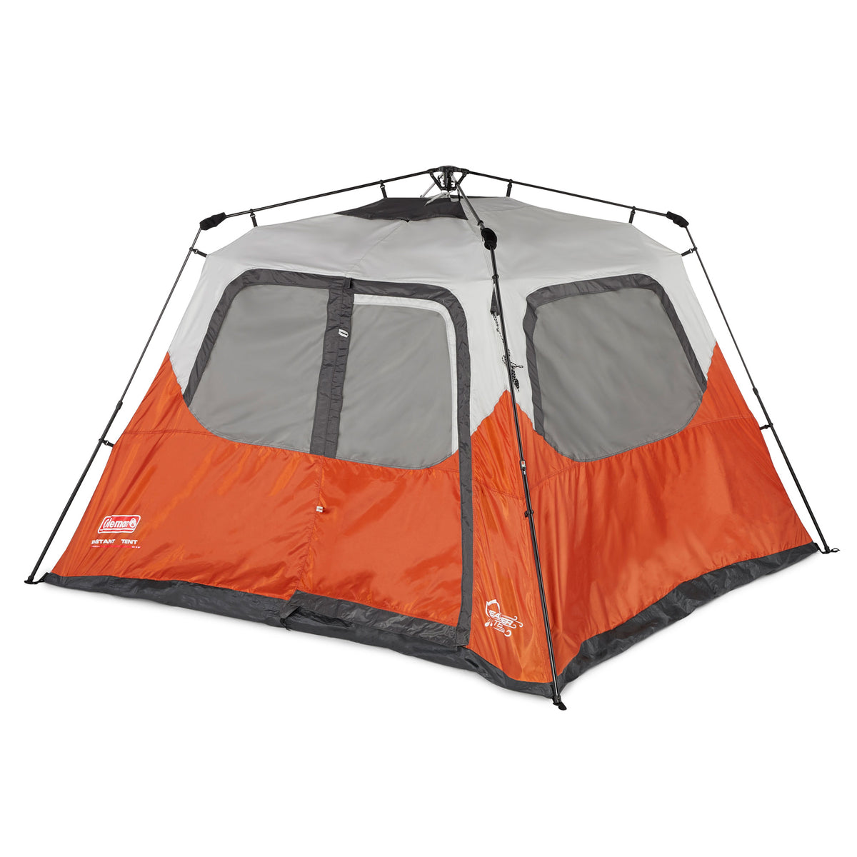 Coleman Outdoor Camping 6 Person Instant Tent w/ WeatherTec, 10' x 9' | Used