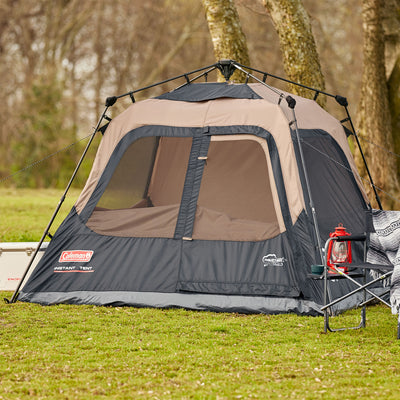 Coleman Outdoor Camping 4-Person Instant Tent 8 x 7 Feet w/ WeatherTec (Used)