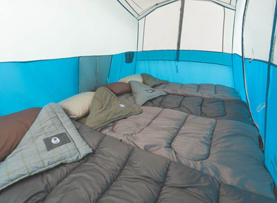Coleman Echo Lake 6 Person Fast Pitch 12' x 7' Cabin Tent w/ Cabinet (Open Box)