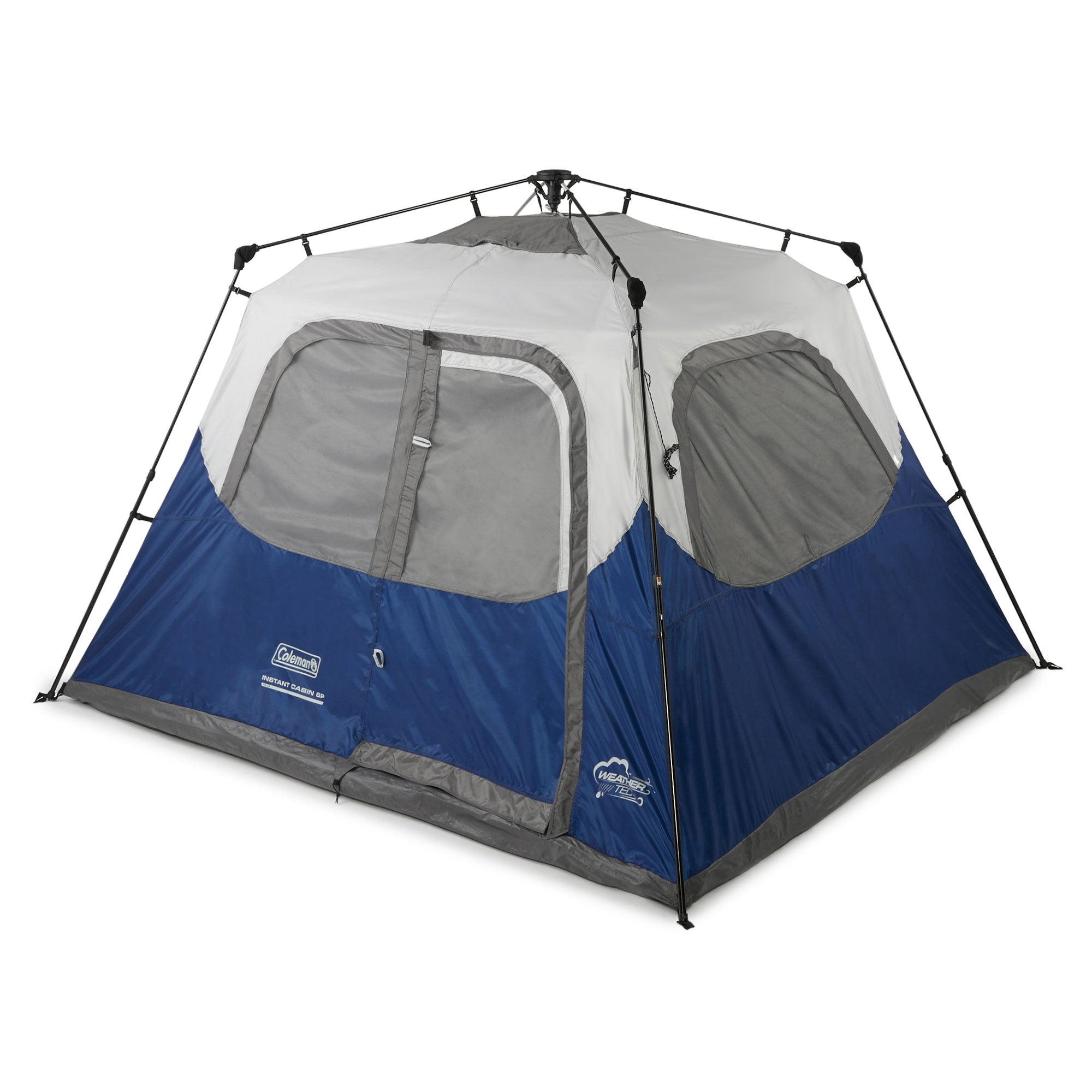 Coleman 6-Person 10' x 9' Instant Cabin Family Camping Tent - Lightly Used
