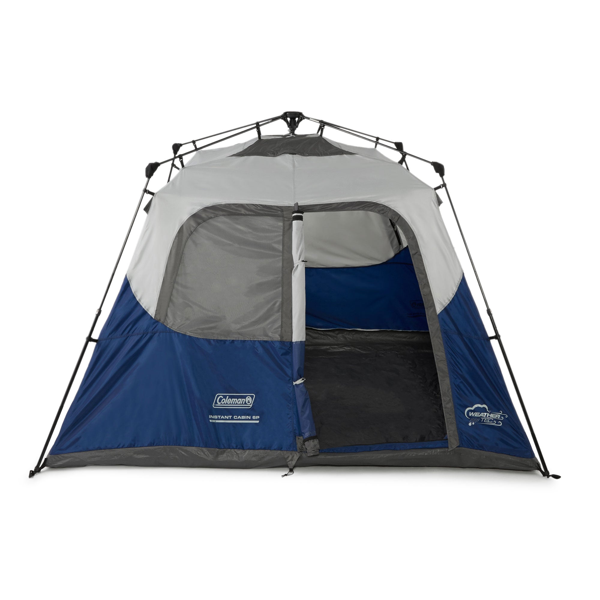 Coleman 6-Person 10' x 9' Instant Cabin Family Camping Tent - Lightly Used