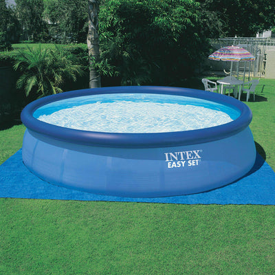 Intex 18 Feet x 48 Inches Easy Set Pool Set with Ladder and Pump (Open Box)