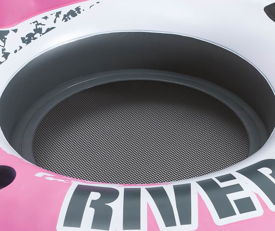 Intex River Run I Inflatable Water Lounge Tube 1-Person | Pink (Open Box)