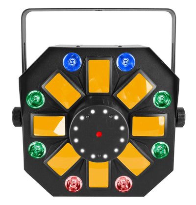 CHAUVET DJ Swarm Wash FX 4-in-1 LED Derby Wash Light Effect w/ Strobe and Laser
