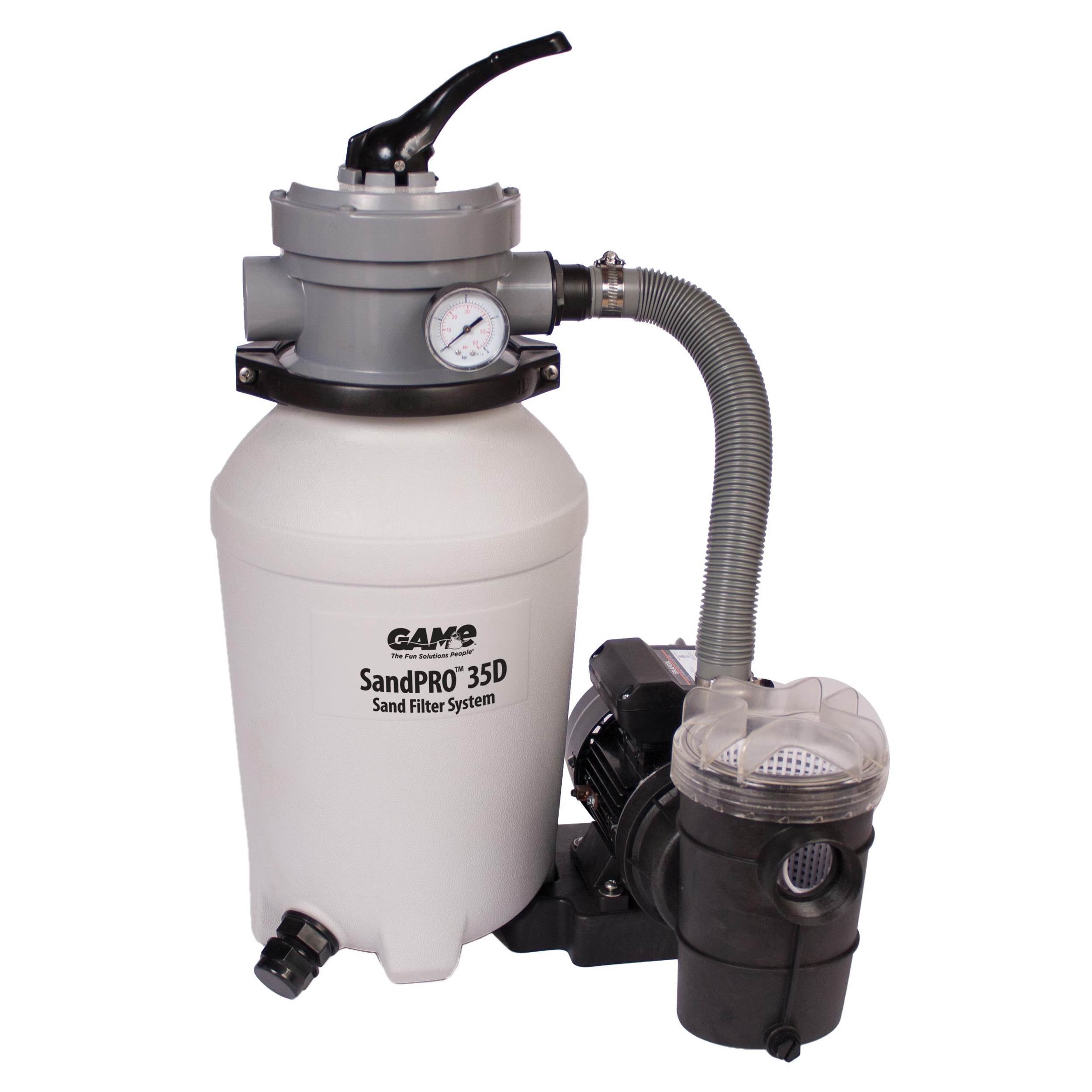 GAME SandPRO 35D 1/3 HP 37 GPM Flow Rate Replacement Pool Sand Filter (Open Box)