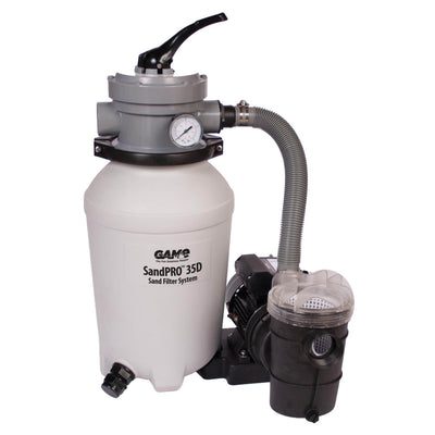 GAME SandPRO 35D 1/3 HP 37 GPM Flow Rate Replacement Pool Sand Filter (Open Box)
