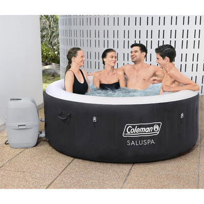 Coleman SaluSpa 60 Air Jet Round 2 to 4 Person Inflatable Hot Tub Spa, (3 Pack)