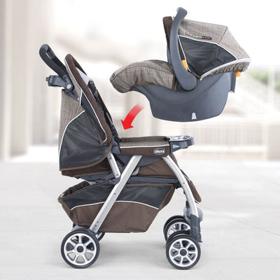 Chicco Cortina Magic Stroller for KeyFit Car Seats | Solare (Open Box)