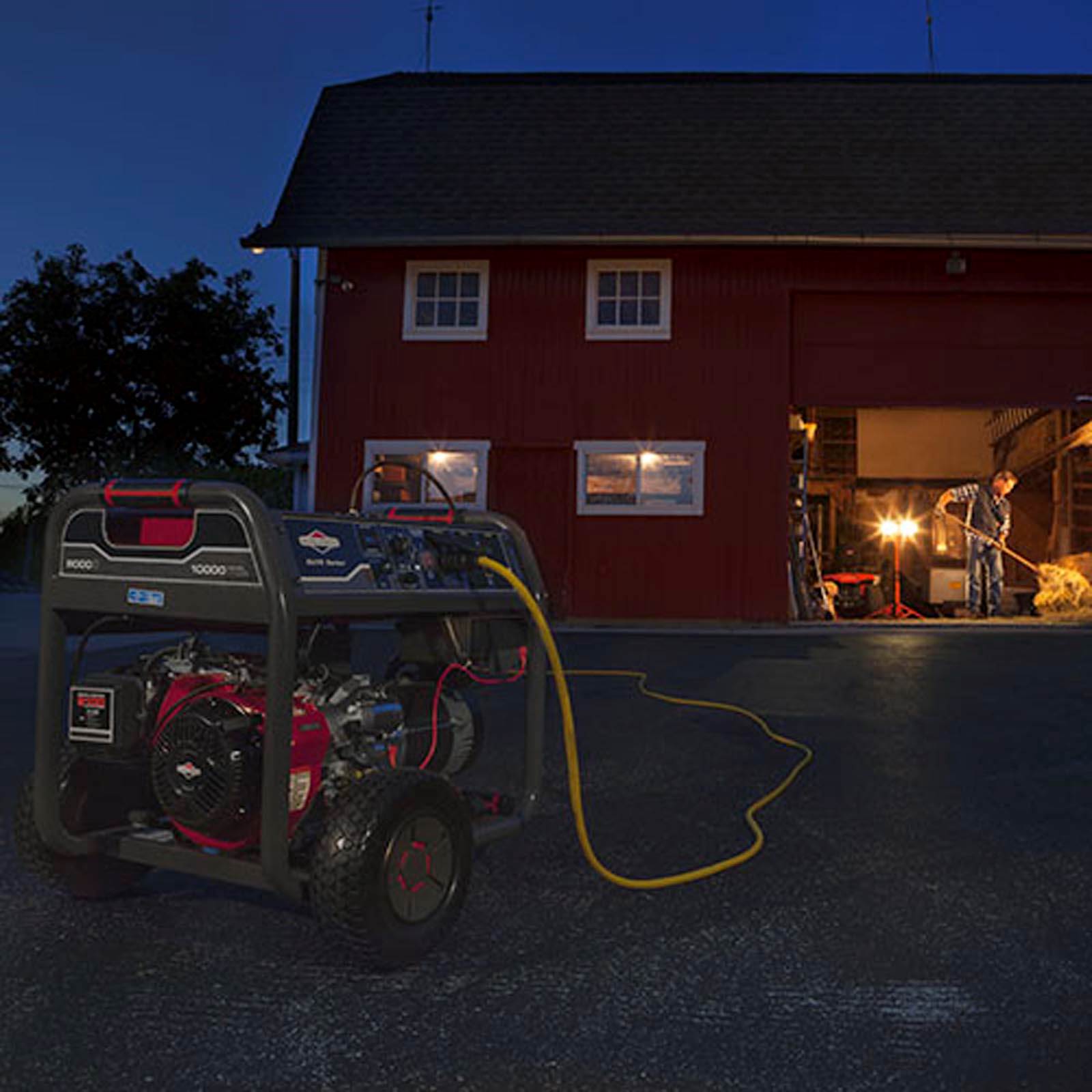 Briggs & Stratton 8000W Running & 10000W Starting Gas Generator (Open Box)