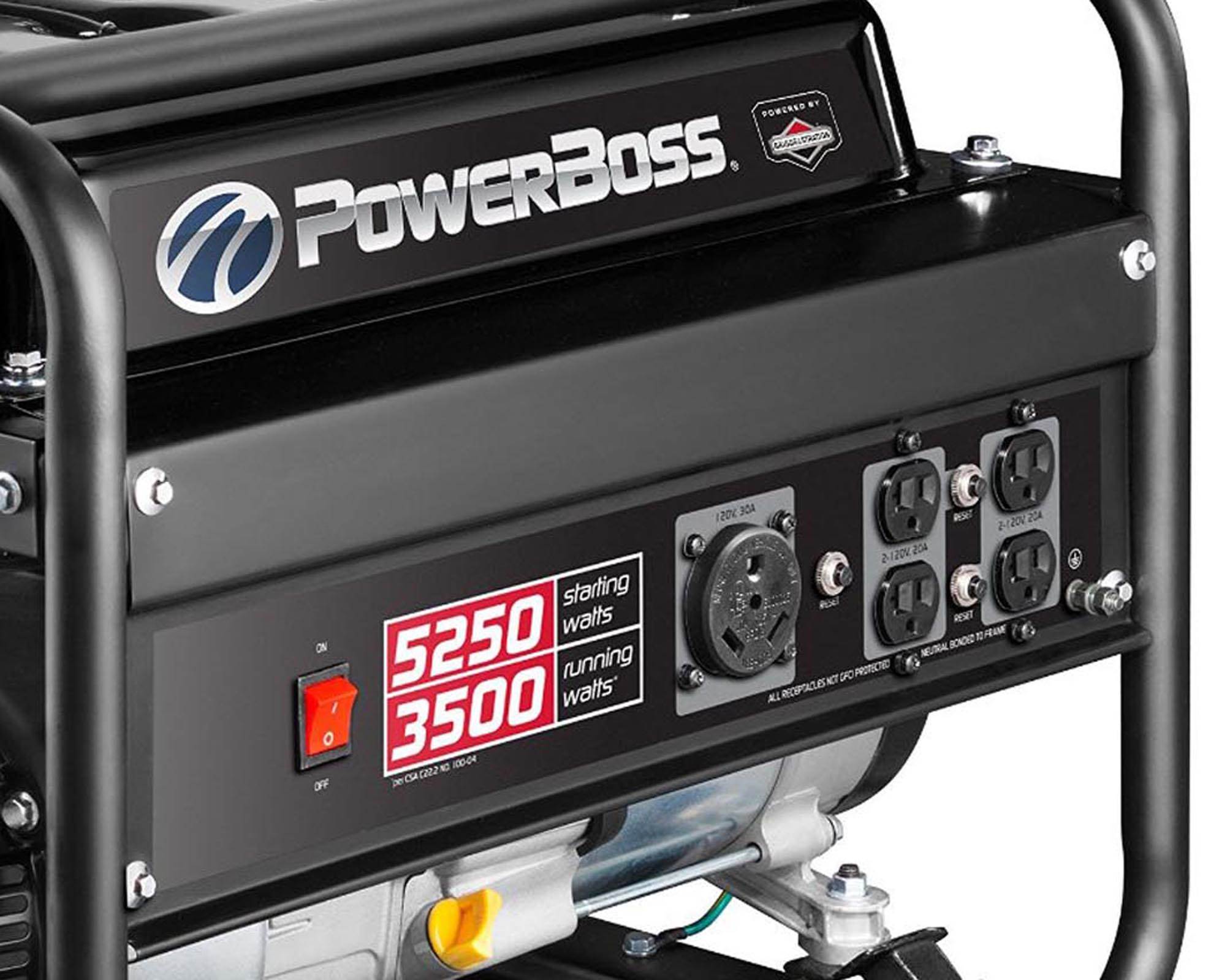 Briggs & Stratton PowerBoss 30667 3500W Running Gas Powered Portable Generator