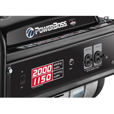 Briggs & Stratton PowerBoss 1150W Portable Gas Powered Generator (Open Box)