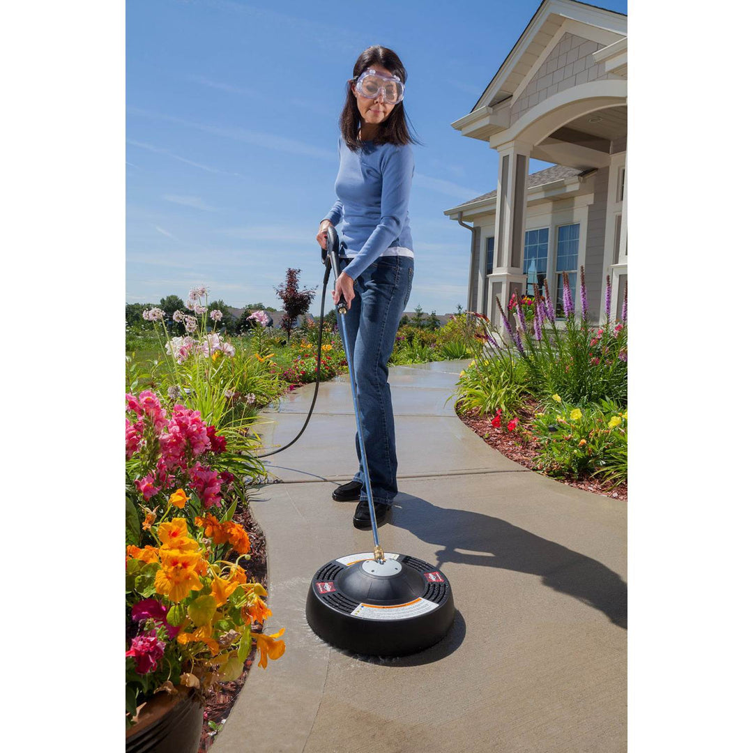 Briggs & Stratton 6328 Power Pressure Washer Surface Cleaner Tool Head, Black - VMInnovations
