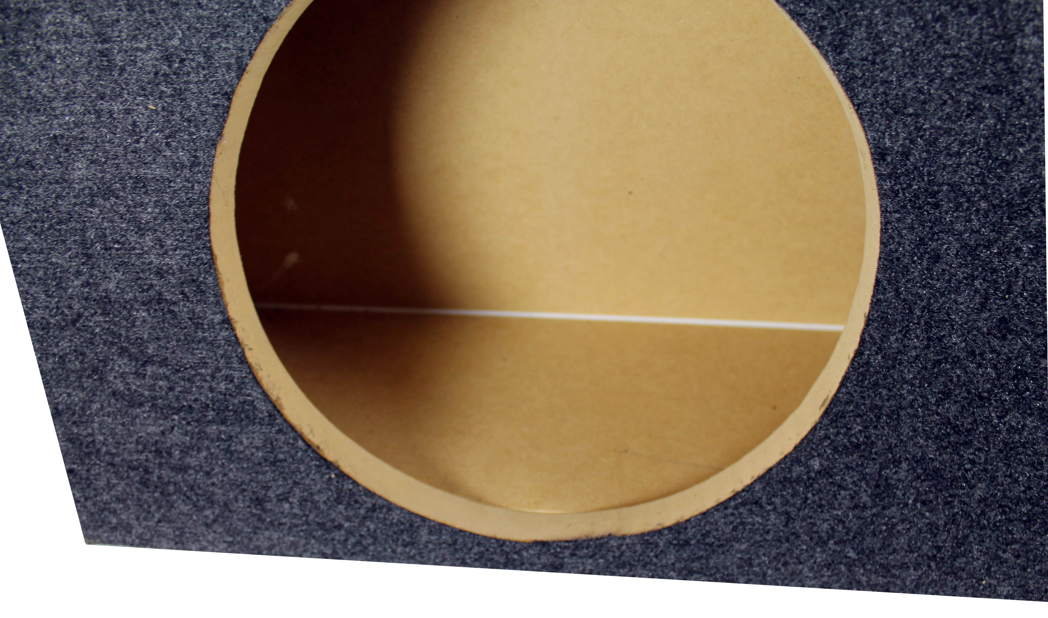 Q Power Dual 12" Sealed Heavy Duty Truck Subwoofer Box Enclosure (Open Box)