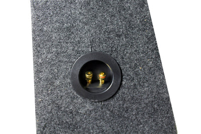 Q Power Dual 12" Sealed Heavy Duty Truck Subwoofer Box Enclosure (Open Box)