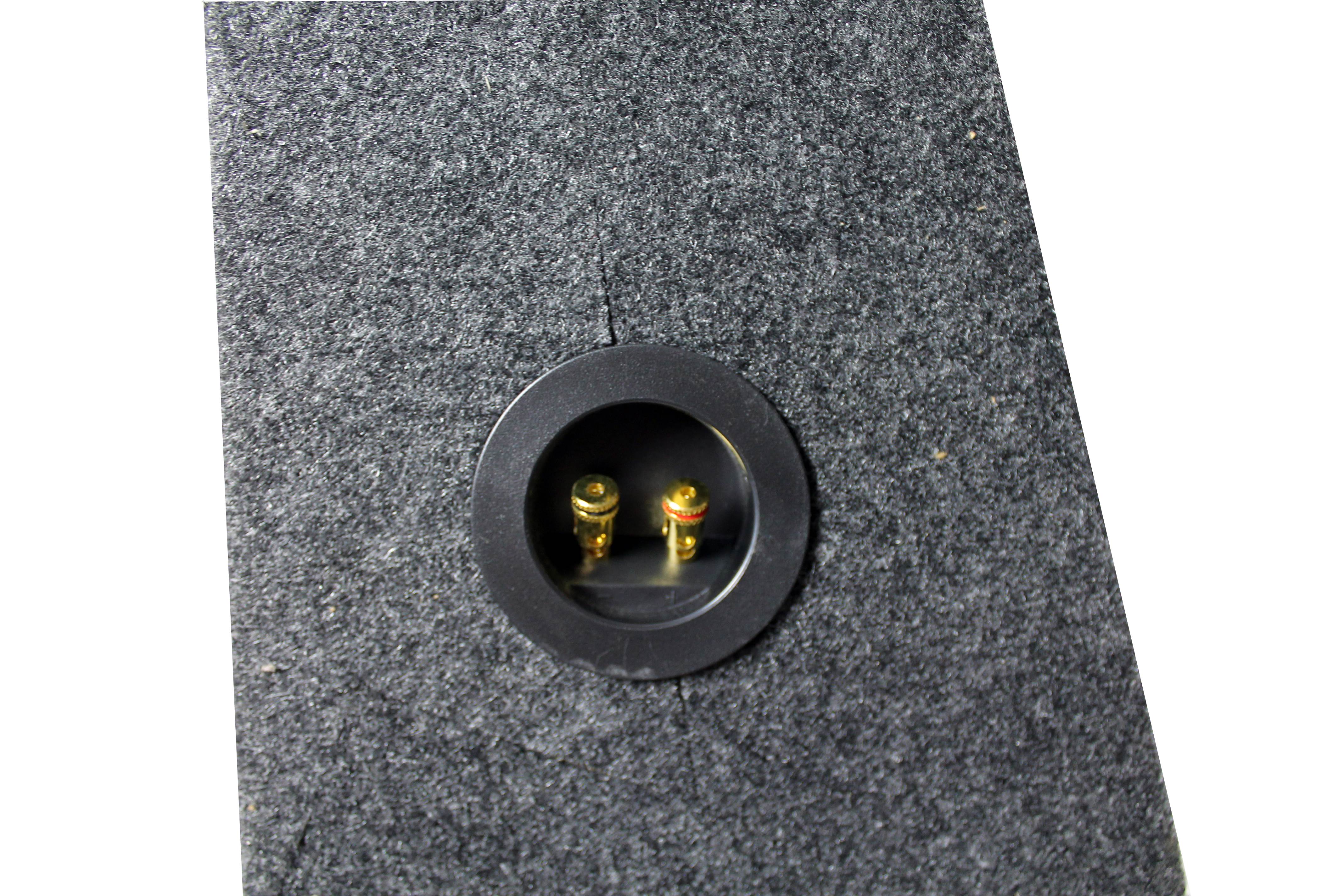 Q Power Dual 12" Sealed Heavy Duty Truck Subwoofer Box Enclosure (Open Box)
