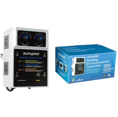 AutoPilot Analog Garden Temp Co2 Environmental Controller w/ Sensor (Open Box)