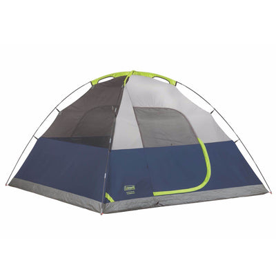 Coleman Sundome 6 Person Outdoor Hiking 10' x 10' Camping Tent (Open Box)