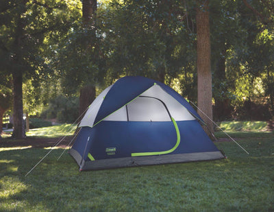 Coleman Sundome 6 Person Outdoor Hiking 10' x 10' Camping Tent (Open Box)