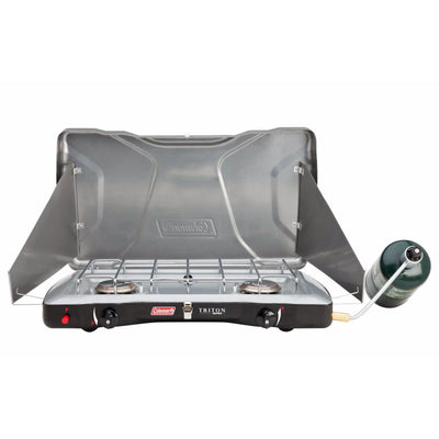 Coleman Triton Series 2-Burner PerfectFlow InstaStart Propane Stove | Open Box