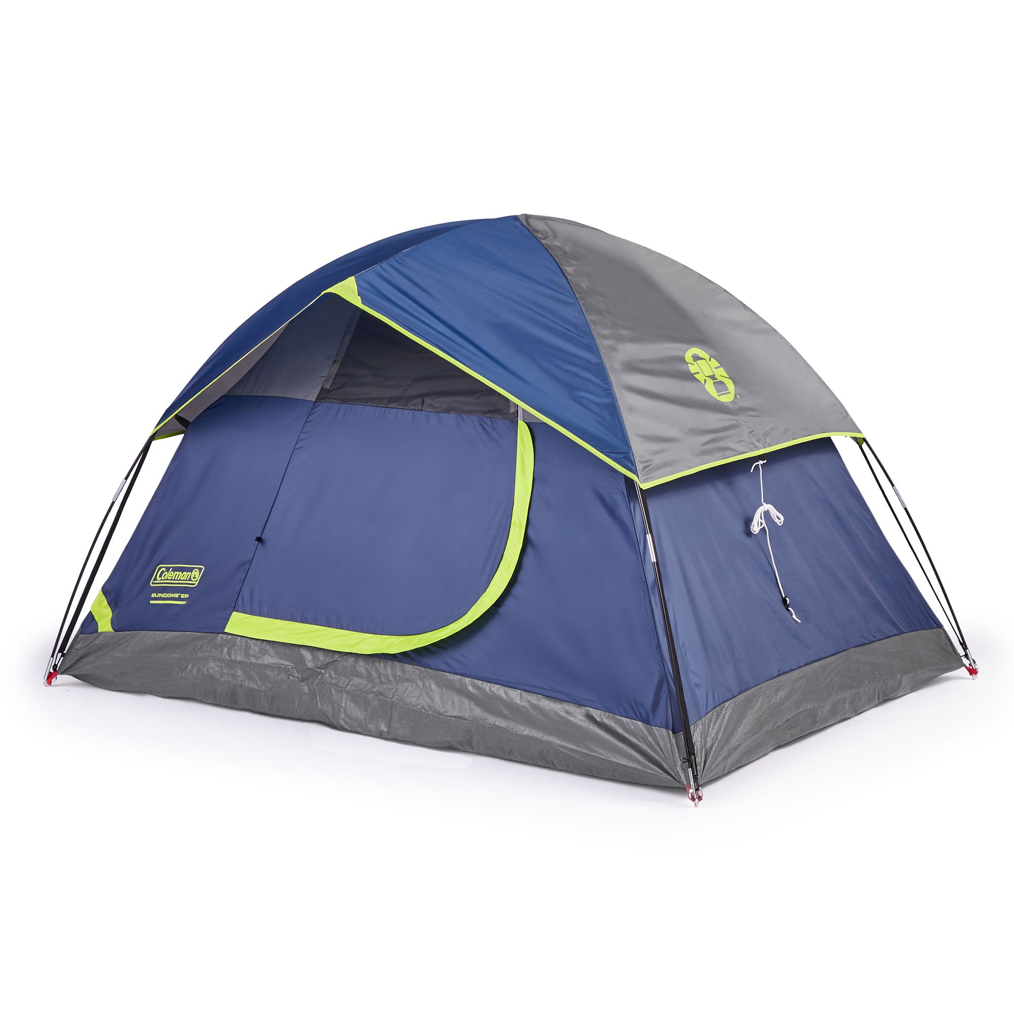 Coleman Sundome 2 Person Hiking & Camping Tent w/ Rainfly Awning (Open Box)