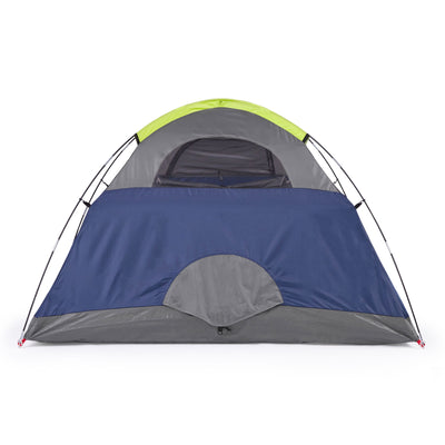 Coleman Sundome 2 Person Hiking & Camping Tent w/ Rainfly Awning (Open Box)