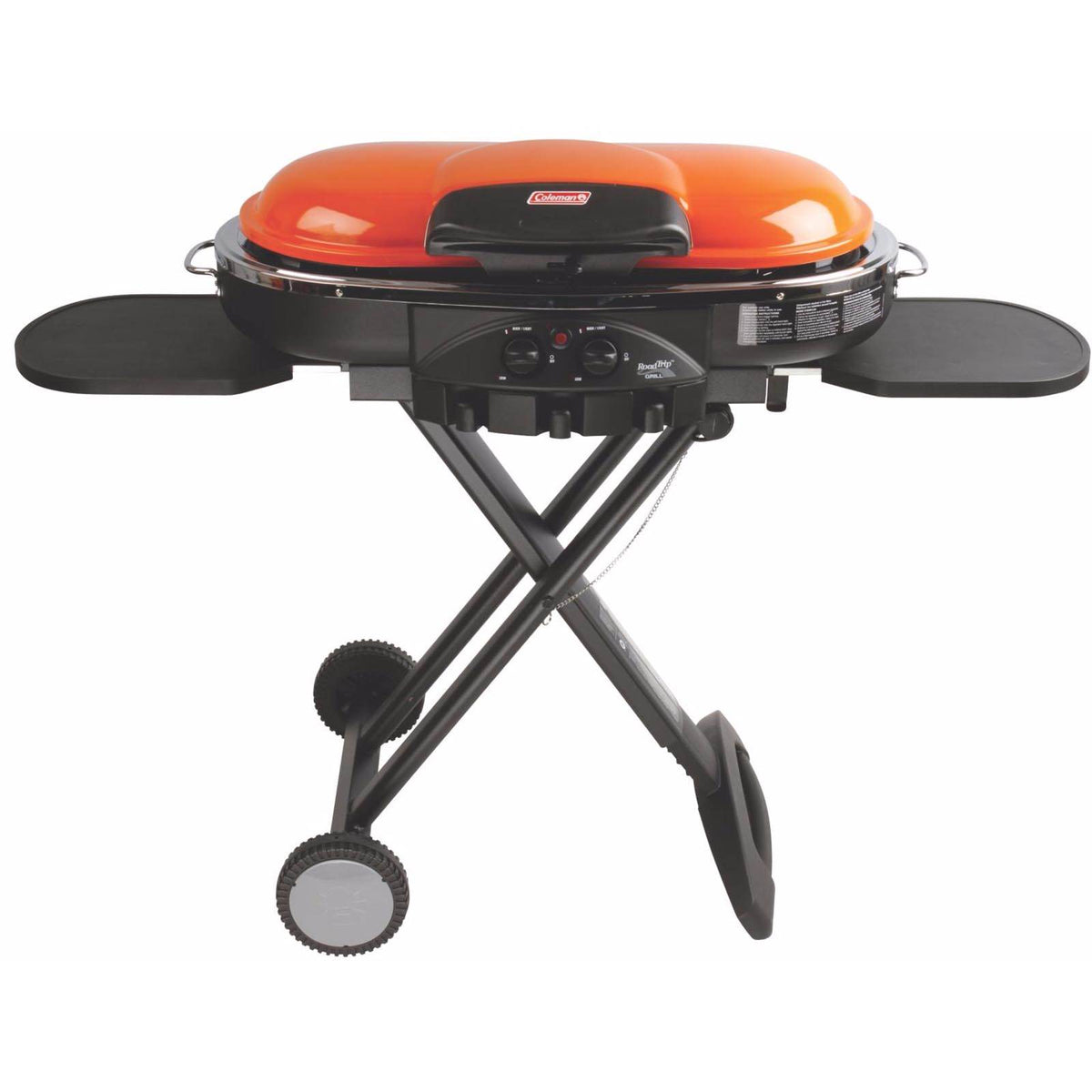 Coleman Portable Tailgating Camping Roadtrip LXE Propane Grill Orange (Open Box)