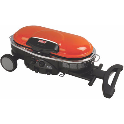 Coleman Portable Tailgating Camping Roadtrip LXE Propane Grill Orange (Open Box)