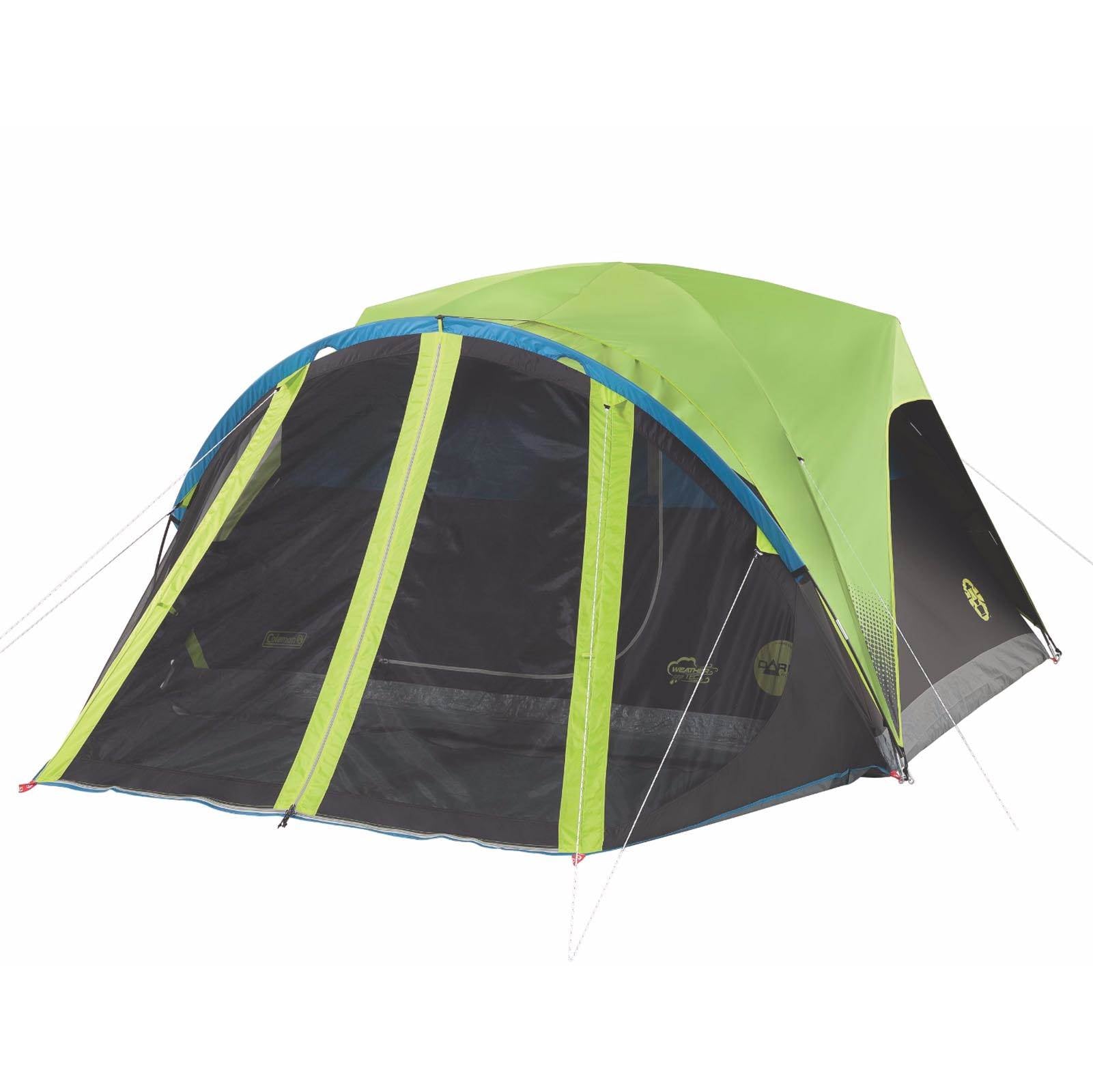 Coleman Carlsbad 4 Person 9' x 7' Dome Tent w/ Screen Room & Rainfly (Open Box)