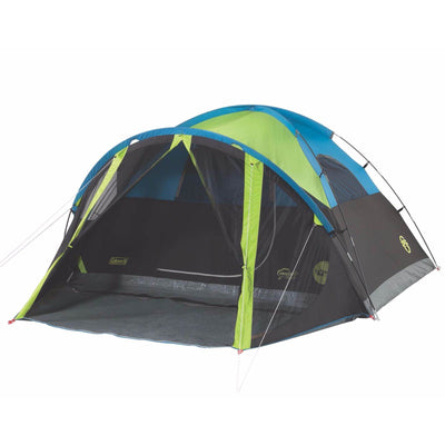 Coleman Carlsbad 4 Person 9' x 7' Dome Tent w/ Screen Room & Rainfly (Open Box)