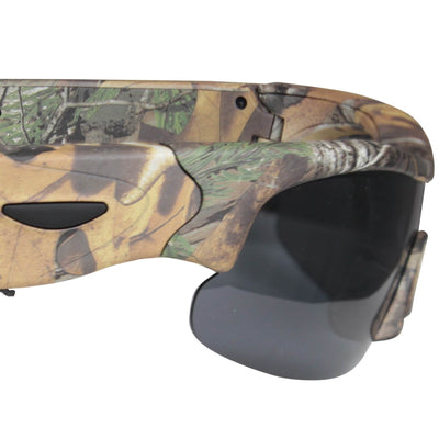 Moultrie Hunting Fishing Sport Camo Glasses w/ Built-In Video Camera (Open Box)