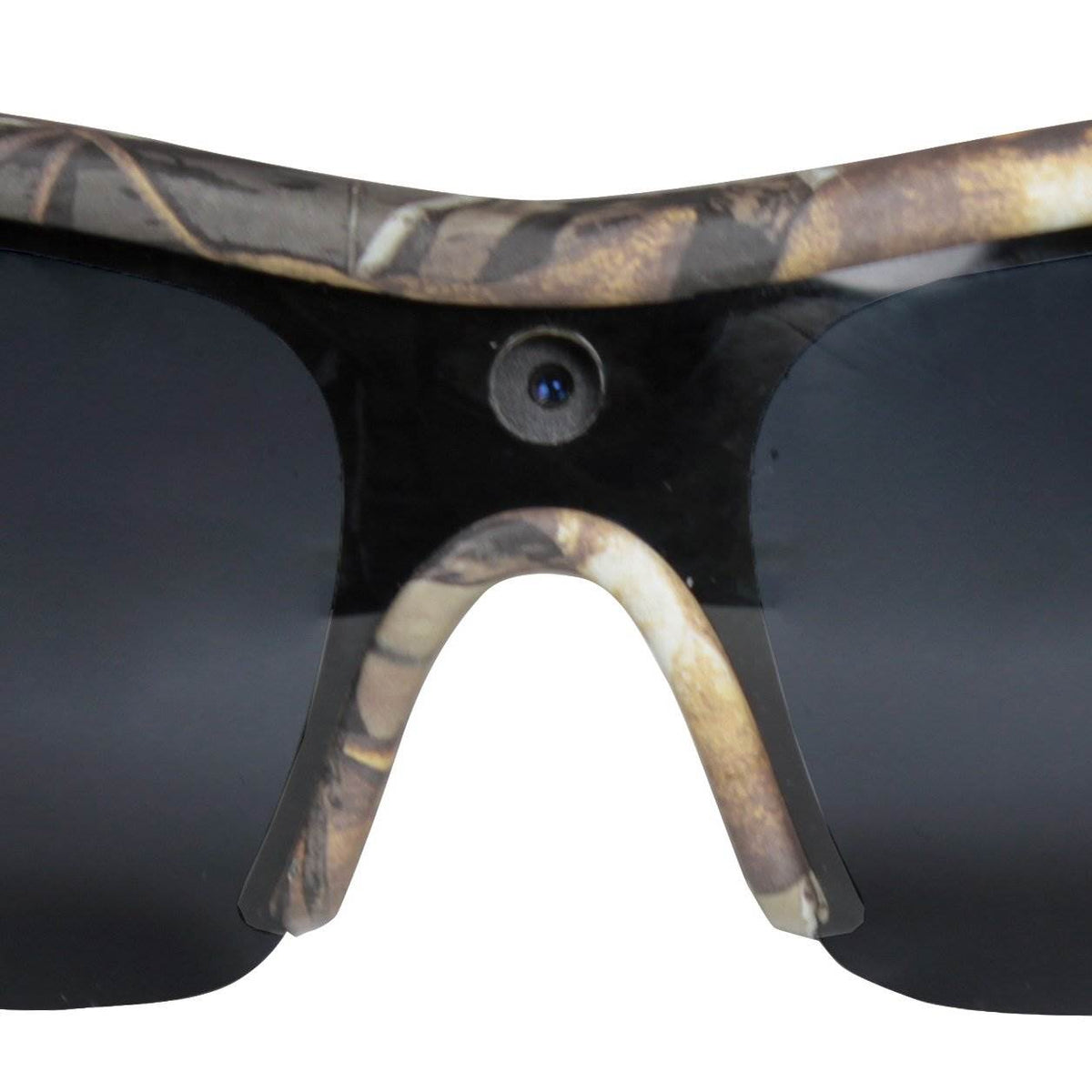 Moultrie Hunting Fishing Sport Camo Glasses w/ Built-In Video Camera (Open Box)