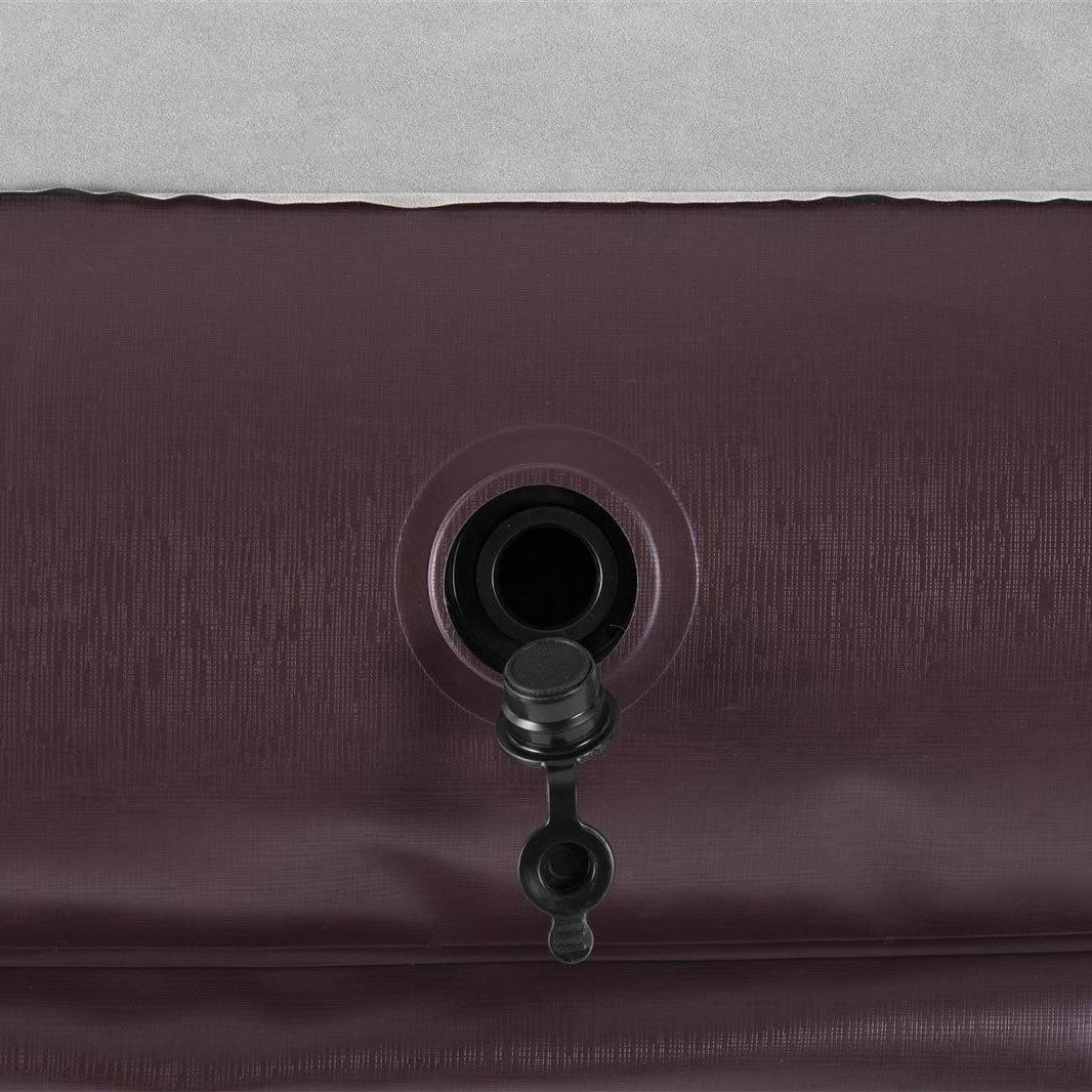 Bestway Pavillo Tritech Inflatable Queen Air Mattress with Electric Pump, Maroon - VMInnovations