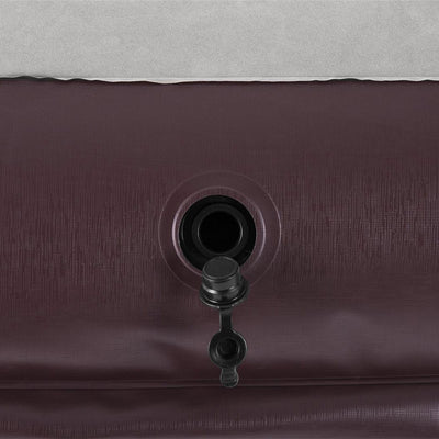 Bestway Pavillo Tritech Inflatable Queen Air Mattress with Electric Pump, Maroon - VMInnovations