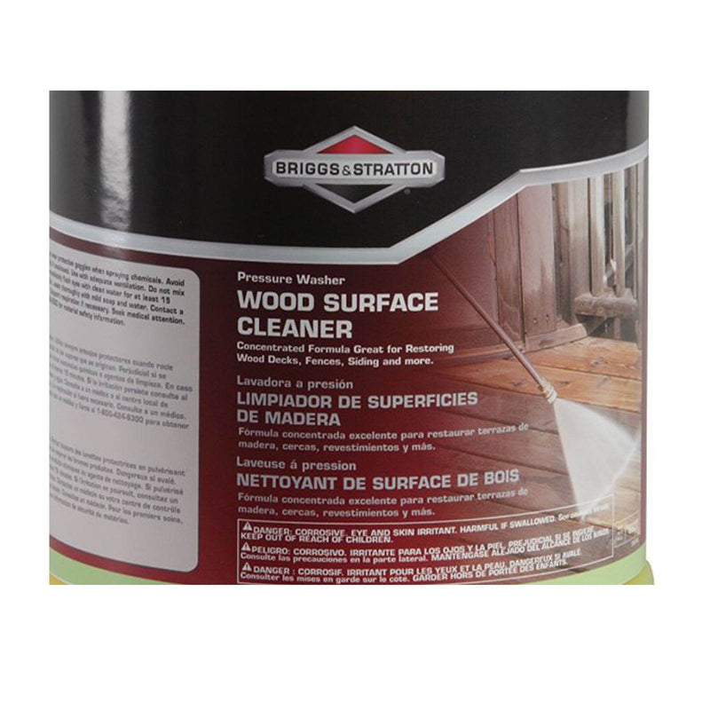 Briggs & Stratton Pressure Washer Wood Surface Cleaner, 1 Gal (4 Pack) 6827