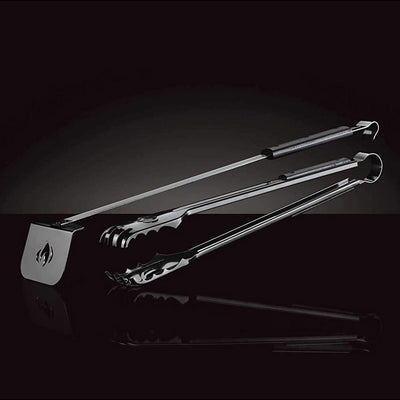 Napoleon 67740 Multifunctional Barbecue Accessory Charcoal Rake and Tongs Set