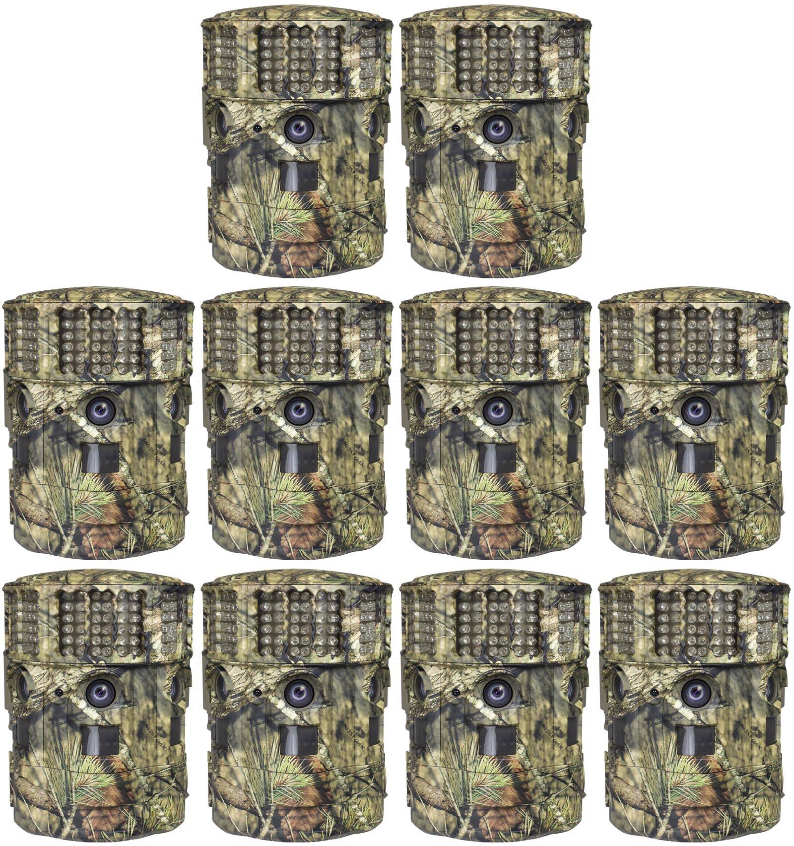 (10) Moultrie No Glow 14MP Panoramic 180i Infrared Game Hunting Cameras | P-180i