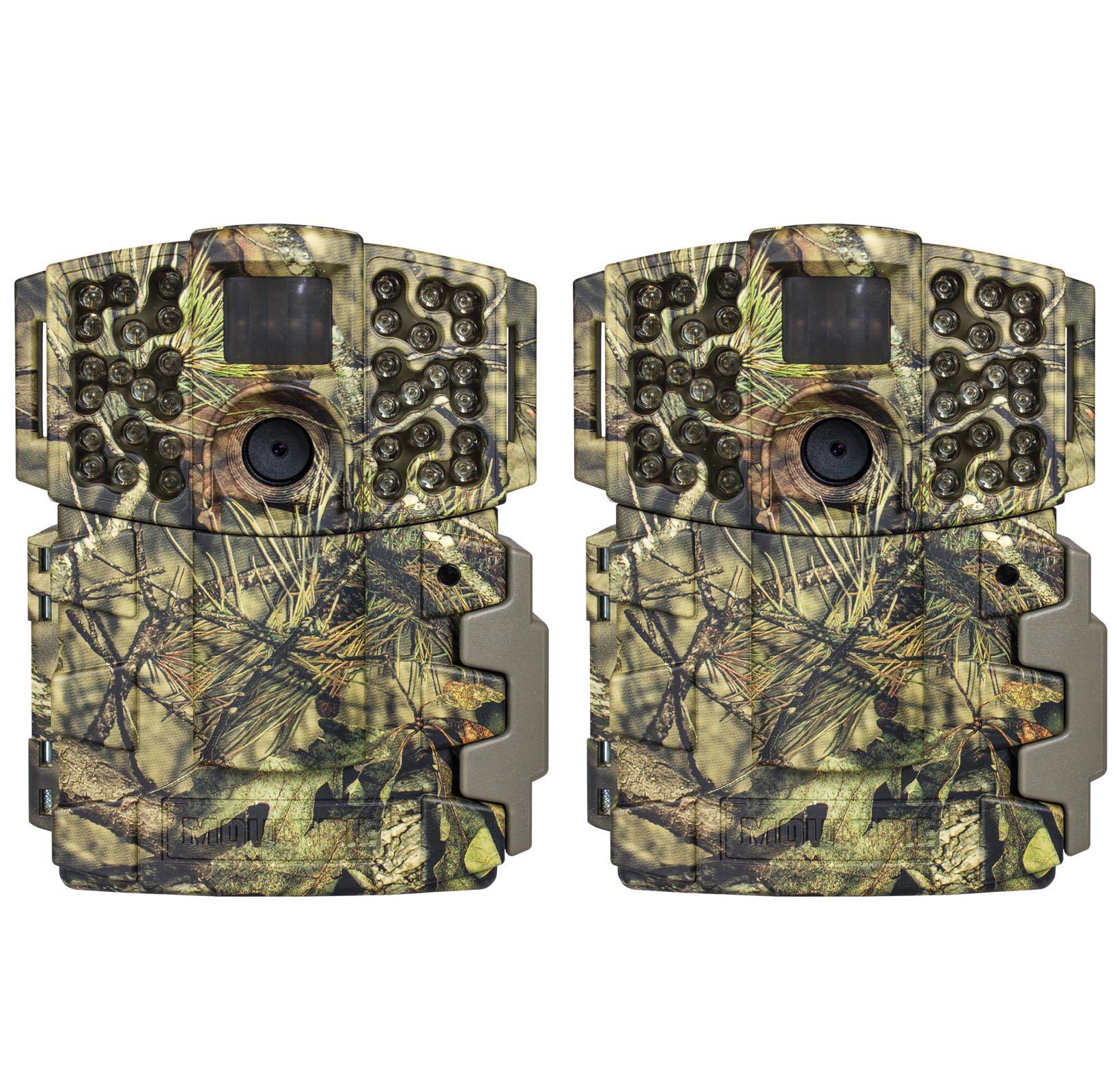 Moultrie Mini 999i 20MP Hunting Invisible Infrared Trail Game Camera (2 Pack)