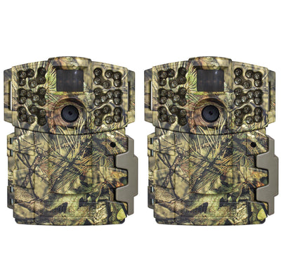 Moultrie Mini 999i 20MP Hunting Invisible Infrared Trail Game Camera (2 Pack)