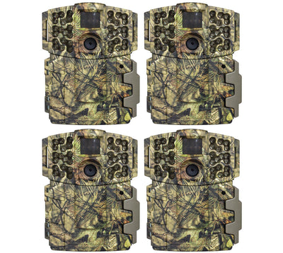 (4) Moultrie No Glow Invisible 20MP Mini 999i Infrared Game Cameras | M-999i