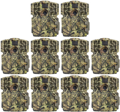 (10) Moultrie No Glow Invisible 20MP Mini 999i Infrared Game Cameras | M-999i
