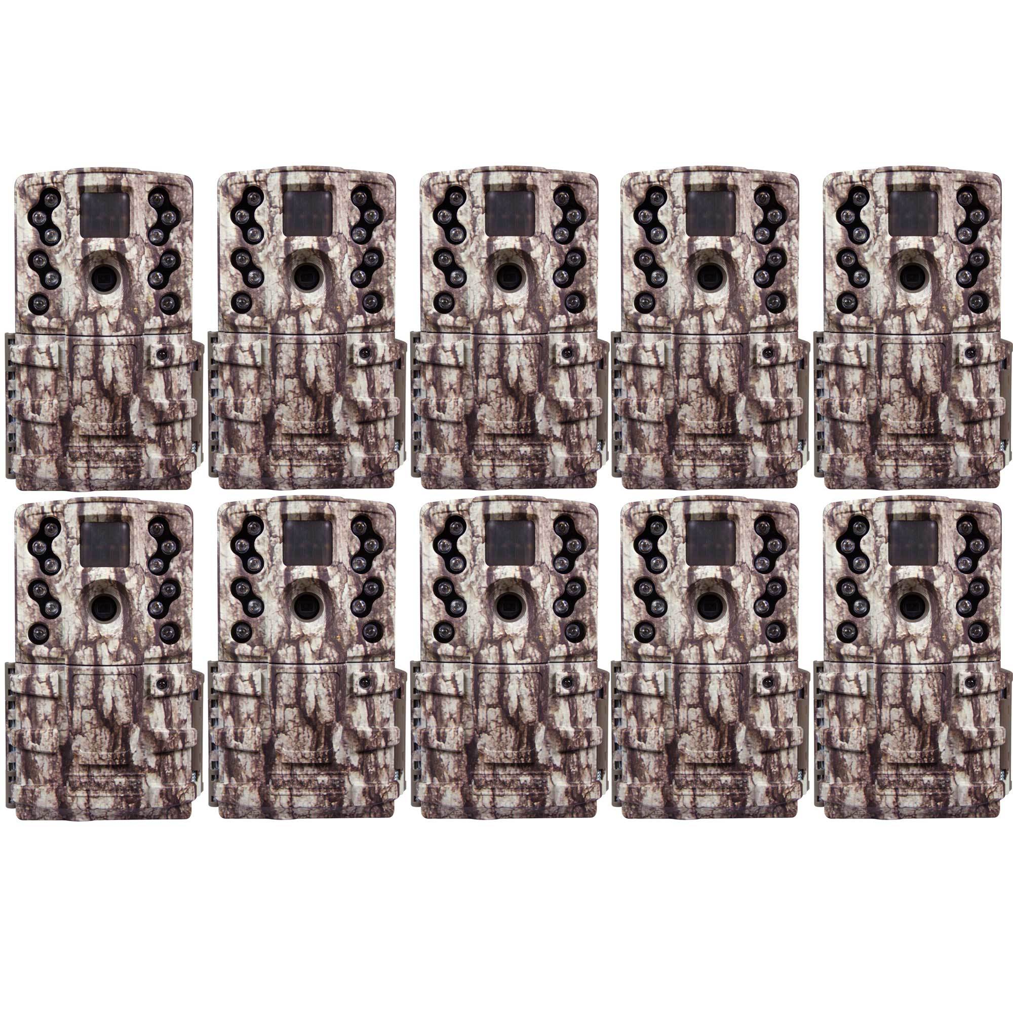 Moultrie Low Glow 12 MP Mini Long Range Infrared Game Cameras AC-20 (10 Pack)