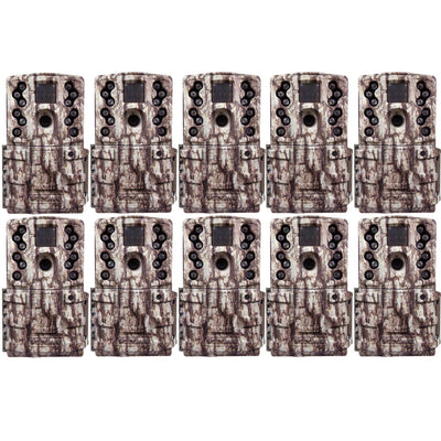 Moultrie Low Glow 12 MP Mini Long Range Infrared Game Cameras AC-20 (10 Pack)