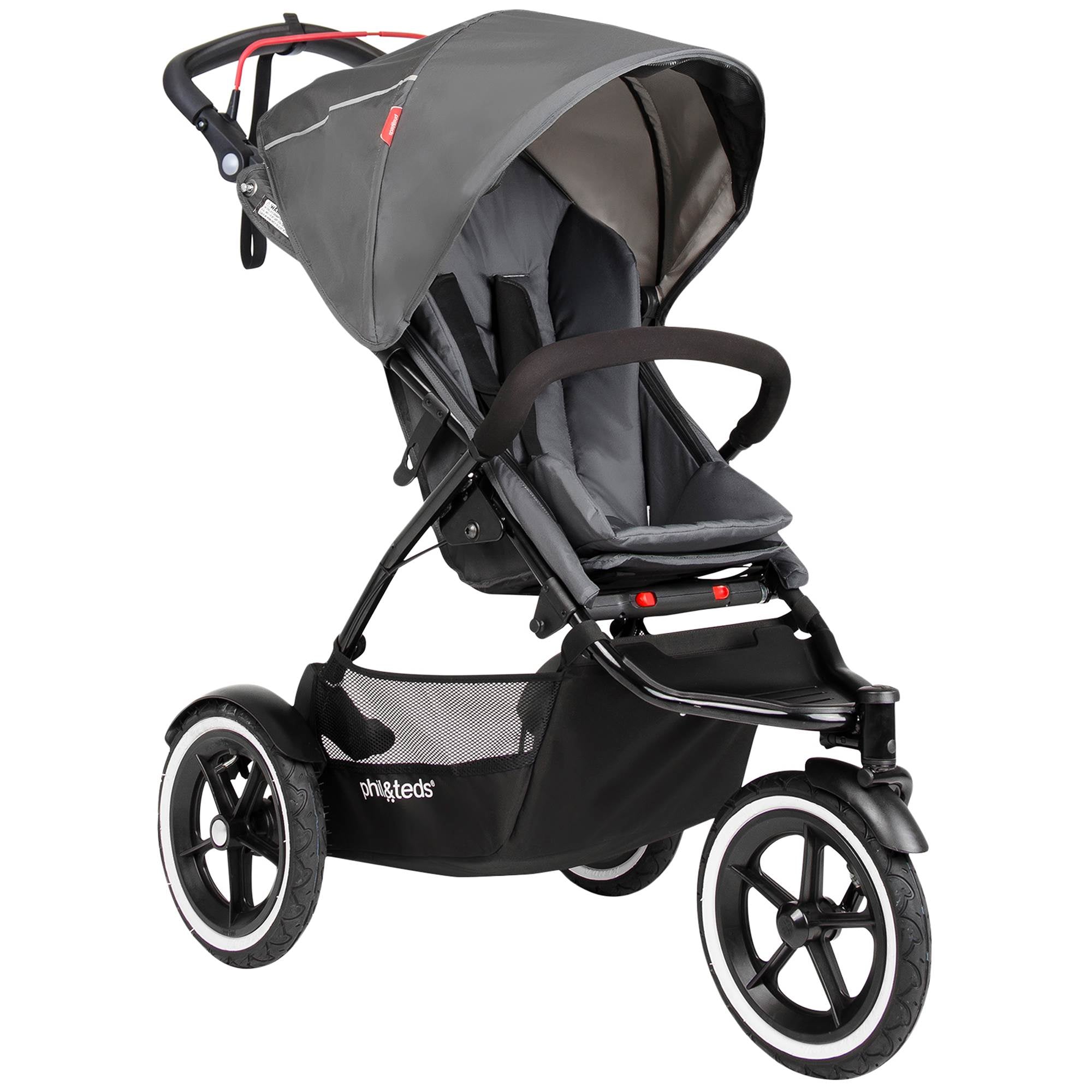 Phil&Teds Sport Buggy Stroller with Double Kit V5 | Graphite (Open Box)