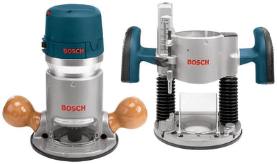 Bosch 12 Amp 2.25 Horsepower Plunge Fixed Base Variable Speed Router (Open Box)