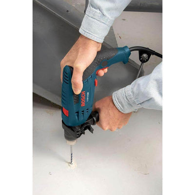 Bosch Corded 120V 0.5-Inch Variable Speed Hammer Drill (Refurbished, Open Box)
